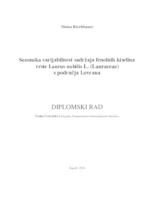 Sezonska varijabilnost sadržaja fenolnih kiselina vrste Laurus nobilis L. (Lauraceae) s područja Lovrana