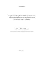 N-glikozilacija plazmatskih proteina kao potencijalni biljeg za predviđanje točne terapijske doze varfarina