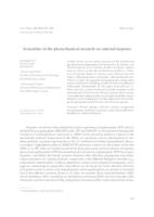 Actualities in the phytochemical research on selected terpenes