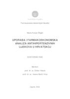 Uporaba i farmakoekonomska analiza antihipertenzivnih lijekova u Hrvatskoj