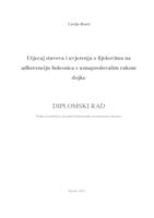 Utjecaj stavova i uvjerenja o lijekovima na adherenciju bolesnica s uznapredovalim rakom dojke