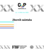 GxP konferencija, 9. - 10. svibnja 2024. : zbornik sažetaka