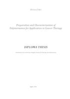 Preparation and characterization of Polymersomes for application in cancer therapy