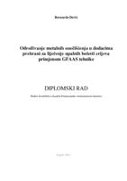 Određivanje metalnih onečišćenja u dodacima prehrani za liječenje upalnih bolesti crijeva primjenom GFAAS tehnike