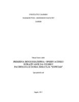 Primjena benzodiazepina: opservacijsko istraživanje na uzorku pacijenata iz Doma zdravlja "Supetar"