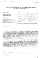 Quantitative analysis of the polyphenols and tannins of Vitex agnus-castus L.