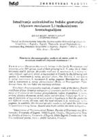 Istraživanje aminokiselina brdske gromotulje (Alyssum montanum L.) tankoslojnom kromatografijom
