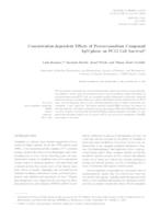 Concentration-dependent effects of peroxovanadium compound bpV(phen) on PC12 cell survival