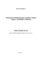 prikaz prve stranice dokumenta Znanstvena farmakognozija u prepisci Antuna Vrgoca i Alexandera Tschircha