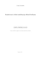 prikaz prve stranice dokumenta Reaktivnost i efekti stabilizacije difenil-fosfinata