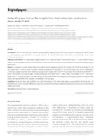 prikaz prve stranice dokumenta Daily salivary cortisol profile: Insights from the Croatian Late Adolescence Stress Study (CLASS)