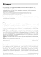 prikaz prve stranice dokumenta Paraoxonase 1 activity and phenotype distribution in premenopausal and postmenopausal women