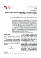 prikaz prve stranice dokumenta Kinetics and mechanism of oxidation of hydroxyurea with hexacyanoferrate(III) ions in aqueous solution