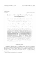 prikaz prve stranice dokumenta Synthesis of some pyridoxine and pyridoxal halophosphonates