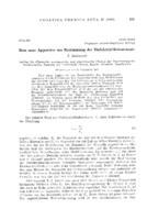 prikaz prve stranice dokumenta Eine neue Apparatur zur Bestimmung der Dielektrizitatskonstanfo
