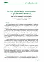 prikaz prve stranice dokumenta Analiza gospodarenja kemikalijama u ljekarnama u Hrvatskoj