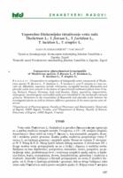 prikaz prve stranice dokumenta Usporedno fitokemijsko istraživanje vrsta roda Thalictrum L.: T. flavum L., T. foetidum L., T. lucidum L., T. simplex L.