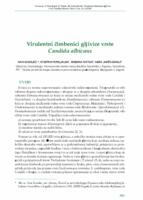 prikaz prve stranice dokumenta Virulentni čimbenici gljivice vrste Candida albicans