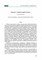 prikaz prve stranice dokumenta Dopamin i dopaminergički lijekovi