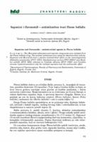 prikaz prve stranice dokumenta Saponini i flavonoidi - antimikrobne tvari Flores bellidis