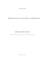 prikaz prve stranice dokumenta Mukopenetrativne nanočestice s melatoninom