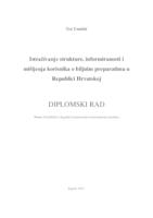 prikaz prve stranice dokumenta Istraživanje strukture, informiranosti i mišljenja korisnika o biljnim preparatima u Republici Hrvatskoj