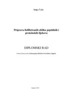 prikaz prve stranice dokumenta Priprava liofiliziranih oblika peptidnih i proteinskih lijekova