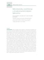 prikaz prve stranice dokumenta Mikrobiološka onečišćenja u (tradicionalnim) biljnim lijekovima