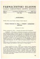 prikaz prve stranice dokumenta Cirsium oleraceum (L.) Scop. - kemijsko i antimikrobno ispitivanje