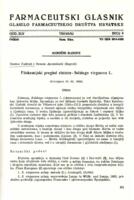 prikaz prve stranice dokumenta Fitokemijski pregled zlatnice - Solidago virgaurea L.