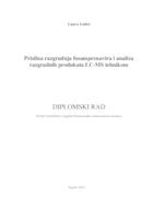 prikaz prve stranice dokumenta Prisilna razgradnja fosamprenavira i analiza razgradnih produkataLC-MS tehnikom