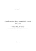 prikaz prve stranice dokumenta Lipid droplets in models of Parkinson's and stroke
