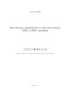 prikaz prve stranice dokumenta Određivanje antioksidativne aktivnosti statina HPLC-DPPH metodom
