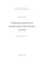 prikaz prve stranice dokumenta Farmakogenetika inhibitora protonske pumpe