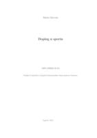 prikaz prve stranice dokumenta Doping u sportu