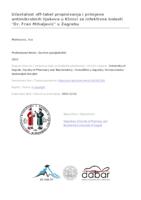prikaz prve stranice dokumenta Učestalost off-label propisivanja i primjene antimikrobnih lijekova u Klinici za infektivne bolesti "Dr. Fran Mihaljević" u Zagrebu