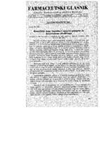 prikaz prve stranice dokumenta Hemolitički krug saponina i njihova primjena za kvantitativna određivanja