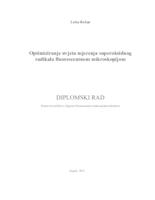 prikaz prve stranice dokumenta Optimiziranje uvjeta mjerenja superoksidnog radikala fluorescentnom mikroskopijom