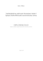 prikaz prve stranice dokumenta Antioksidativna aktivnost ekstrakata rukole i špinata biofortificiranih nanočesticama selena