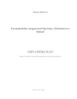 prikaz prve stranice dokumenta Farmakološke mogućnosti liječenja Alzheimerove bolesti
