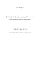 prikaz prve stranice dokumenta Inhibicija virulencije vrste Candida albicans oleuropeinom i hidroksitirosolom