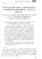 prikaz prve stranice dokumenta Istraživanje flavonoida, fenolnih kiselina i aminokiselina gole kilavice - Herniaria glabra L.