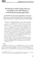prikaz prve stranice dokumenta Istraživanje antracenskih derivata hrvatskih vrsta roda Rhamnus tankoslojnom kromatografijom