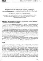prikaz prve stranice dokumenta Kvalitativna i kvantitativna analiza flavonoida primorskog omana - Limbarda crithmoides (L.) Dumort.
