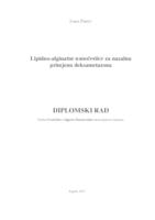 prikaz prve stranice dokumenta Lipidno-alginatne nanočestice za nazalnu primjenu deksametazona